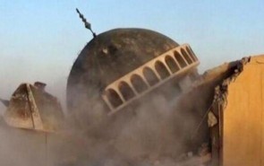 تخریب مساجد و اماکن مقدس شیعه و سنی عراق توسط داعش