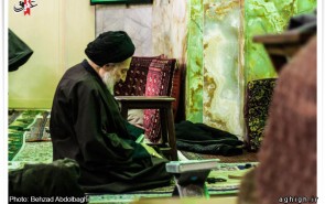 جلسه اخلاق آیت‌الله شاه‌آبادی برگزار شد