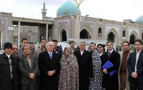 وزير خارجه پرتغال: حرم مطهر امام رضا (ع) تجلي پيوند هنر و مذهب