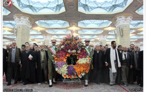 تجدید پیمان جامعه مداحان با امام خمینی(ره)