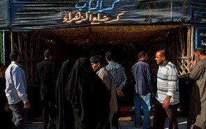 نقاشی‌های پانوراما در کربلا از مظلومیت زهرا(س) می‌گویند