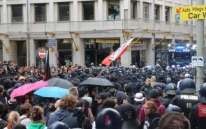 اعتراض به تظاهرات ضد اسلامی در فرانکفورت